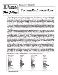 Coumadin Interactions