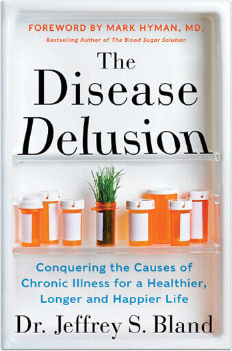 Book cover for "The Disease Delusion"